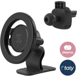 Scosche Magicmount Dash/Vent Magsafe Mount For Most Cell Black